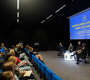  Literatūros kritikų diskusija &bdquo;Open Books&ldquo; festivalyje