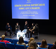  Literatūros kritikų diskusija &bdquo;Open Books&ldquo; festivalyje