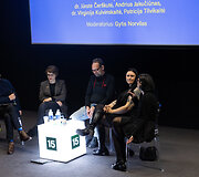  Literatūros kritikų diskusija &bdquo;Open Books&ldquo; festivalyje