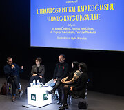  Literatūros kritikų diskusija &bdquo;Open Books&ldquo; festivalyje