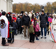 Meksikieti&scaron;ka Mirusiųjų dienos eisena