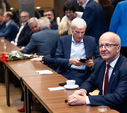 Lietuvos socialdemokratų partijos prezidiumo posėdžio pradžia