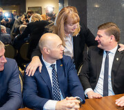 Lietuvos socialdemokratų partijos prezidiumo posėdžio pradžia