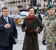 Laurynas Kasčiūnas, Viktorija Čmilytė - Nielsen, Raimundas Vaik&scaron;noras