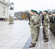 Lietuvos karo akademijos pirmakursių priesaikos ceremonija