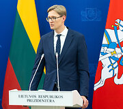 Žygimanto Vaičiūno konferencija po susitikimo su prezidentu