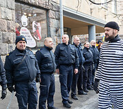 Įkalinimo istaigų darbuotojų protestas