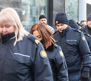Įkalinimo istaigų darbuotojų protestas