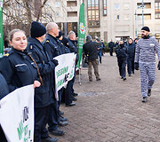Įkalinimo istaigų darbuotojų protestas