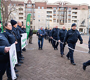 Įkalinimo istaigų darbuotojų protestas