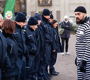 Įkalinimo istaigų darbuotojų protestas