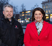 Bronius Einars, Diana Nausėdienė