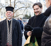 Laisvosios Rusijos forumas prie Ukrainos ambasados surengė solidarumo akciją