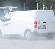 I&scaron; poligono i&scaron;vyksta karinė technika