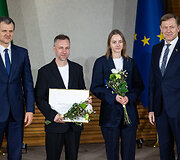 Gintautas Paluckas, Ugnius Gelguda, Neringa Černiauskaitė, &Scaron;arūnas Birutis