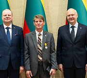 Seime vyko Vadovybės apsaugos tarnybos Garbės medalio įteikimo ceremonija