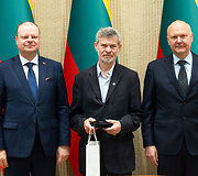 Seime vyko Vadovybės apsaugos tarnybos Garbės medalio įteikimo ceremonija