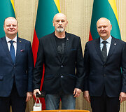 Seime vyko Vadovybės apsaugos tarnybos Garbės medalio įteikimo ceremonija