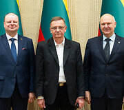 Seime vyko Vadovybės apsaugos tarnybos Garbės medalio įteikimo ceremonija