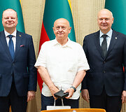 Seime vyko Vadovybės apsaugos tarnybos Garbės medalio įteikimo ceremonija