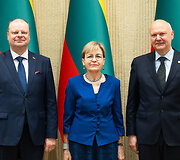 Seime vyko Vadovybės apsaugos tarnybos Garbės medalio įteikimo ceremonija
