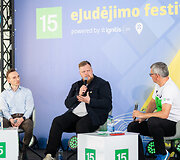 Vilniaus Luki&scaron;kių aik&scaron;tėje ir Gedimino prospekte vyksta &bdquo;eJudėjimo&ldquo; festivalis