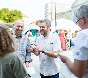 Vilniaus Luki&scaron;kių aik&scaron;tėje ir Gedimino prospekte vyksta &bdquo;eJudėjimo&ldquo; festivalis