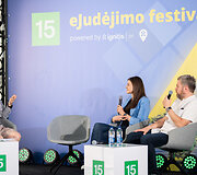 Vilniaus Luki&scaron;kių aik&scaron;tėje ir Gedimino prospekte vyksta &bdquo;eJudėjimo&ldquo; festivalis