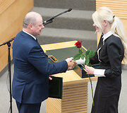 Saulius Skvernelis, Laura Matjo&scaron;aitytė