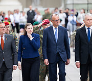 Borisas Pistorius, Dovilė &Scaron;akalienė, Friedrichas Merzas, Gitanas Nausėda