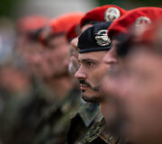 Vokietijos 45-osios &scaron;arvuotosios brigados inauguracija