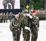 Vokietijos 45-osios &scaron;arvuotosios brigados inauguracija