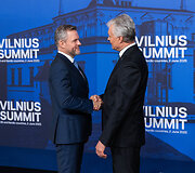 Peteris Pellegrini, Gitanas Nausėda