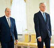 Princas Albertas II, Gitanas Nausėda