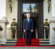 Gitanas Nausėda laukia Monako Kunigaik&scaron;tystės Princo Alberto II