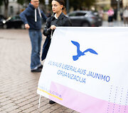 Protestas &bdquo;Prezidente, kur Jūsų stuburas?"