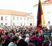 Protestas &bdquo;Prezidente, kur Jūsų stuburas?"