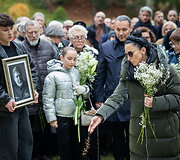 K. Smorigino laidotuvės menininkų kalnelyje, Antakalnio kapinėse