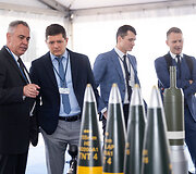 &bdquo;Rheinmetall&ldquo; gamyklos statybų pradžios ceremonija
