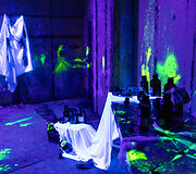 Helovino parkas Ry&scaron;ių centro bunkeryje