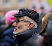 Protestas &bdquo;&Scaron;alin rankas nuo laisvo žodžio&ldquo;