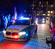 Prie JAV ambasados atvežti paleisti Baltarusijos politiniai kaliniai