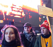 Trečiadienio protestas &bdquo;&Scaron;alin rankas nuo laisvo žodžio!&ldquo;
