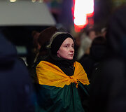 Trečiadienio protestas &bdquo;&Scaron;alin rankas nuo laisvo žodžio!&ldquo;