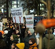 Trečiadienio protestas &bdquo;&Scaron;alin rankas nuo laisvo žodžio!&ldquo;