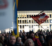 Trečiadienio protestas &bdquo;&Scaron;alin rankas nuo laisvo žodžio!&ldquo;