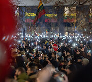 Trečiadienio protestas &bdquo;&Scaron;alin rankas nuo laisvo žodžio!&ldquo;