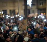Trečiadienio protestas &bdquo;&Scaron;alin rankas nuo laisvo žodžio!&ldquo;