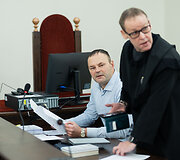 Dailiaus Dargio, Ovidijaus Jūrono ir Arturo Ju&scaron;inskio teismo posėdis