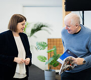 Gintarė Skaistė, Arvydas Anu&scaron;auskas
